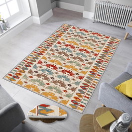 Conceptum Alfombra de Pasillo Eexfab776 Multicolor 80 x 150 cm